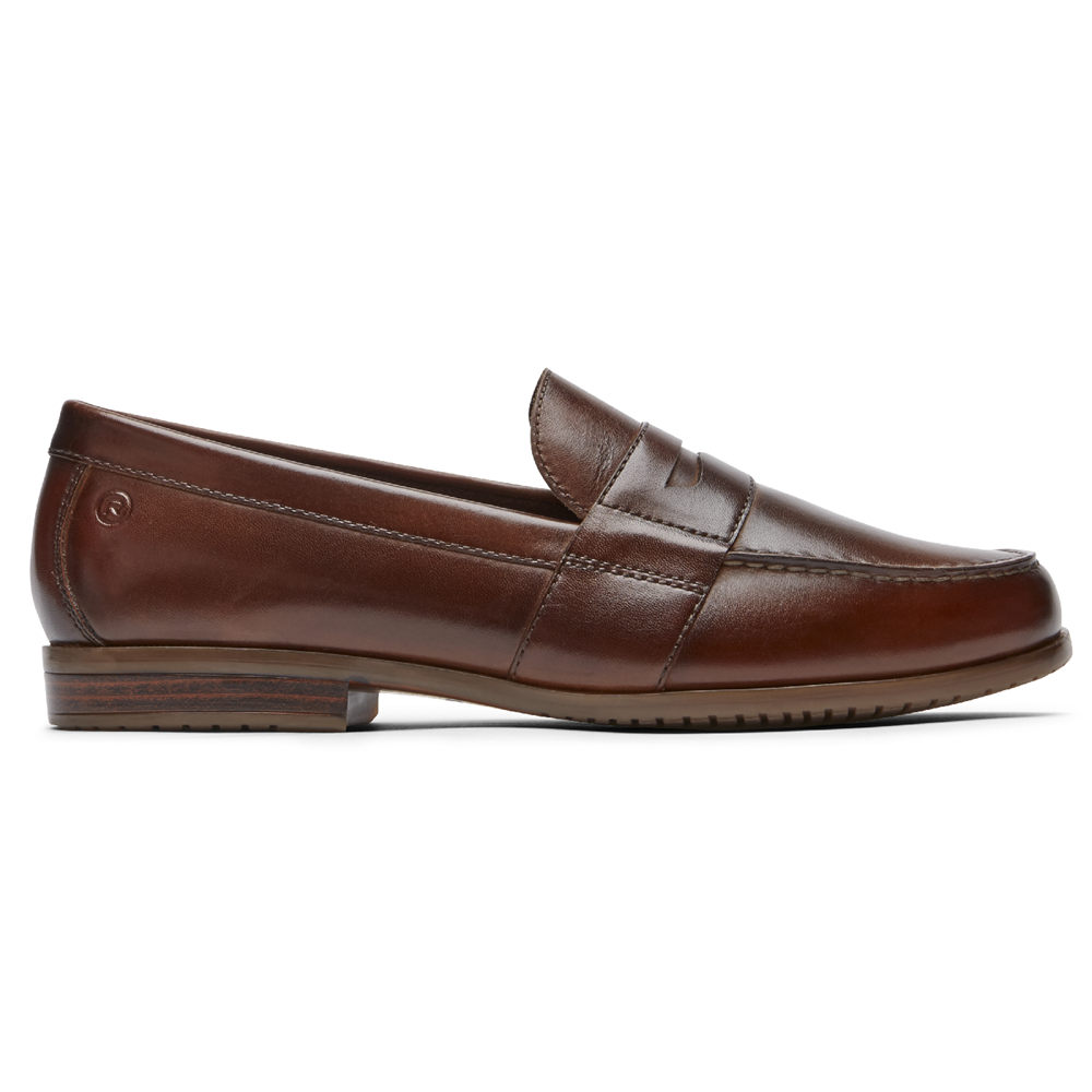 Mocassins Rockport Homem Marrom - Classic Lite 2 Penny - 75938XYBD